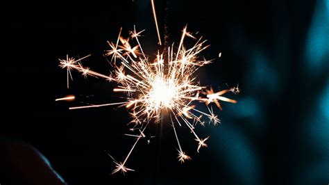 Wallpaper sparklers, sparks, glow hd, picture, image