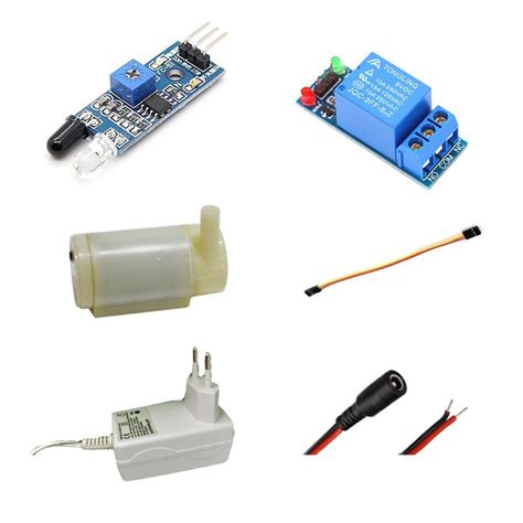 Buy DIY Kit for Automatic Touch Less Sanitizer Dispenser with IR Sensor ...