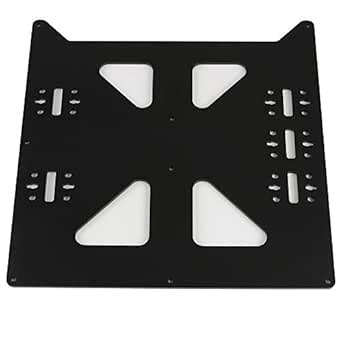 BCZAMD V2 Aluminum Y Carriage Plate Upgrade for Prusa i3 Style Heatbed ...