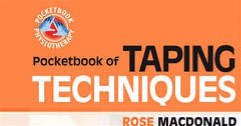 Pocketbook of Taping Techniques [FREE PDF Download]
