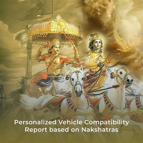 Personalized Vehicle Compatibility Report based on Nakshatras – Cosmic ...