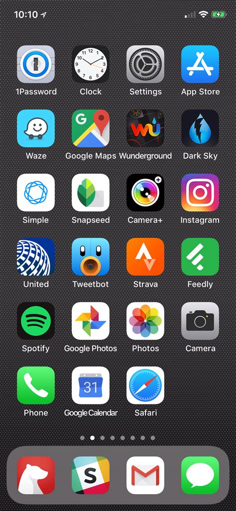 iPhone Home Screen – Year in Review – Rands in Repose