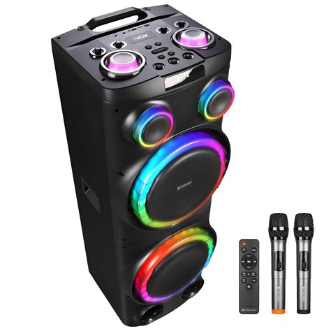 ZEBRONICS VOX DJ Party Bluetooth Speaker, 220W, Upto 10h Playback ...