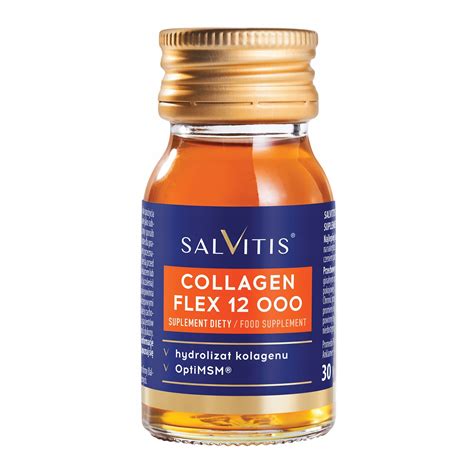 Zestaw Salvitis Collagen Flex 12000, płyn, 30 ml x 15 szt. • Cena ...