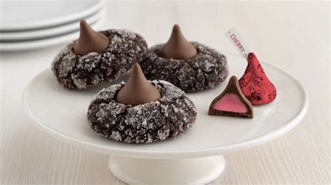 HERSHEY'S KISSES Chocolate Cherry Blossoms Recipe | Hersheyland