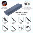 Wovas Premium Sharpening Stone For Sharpening Knives and Tool, 2 Side ...