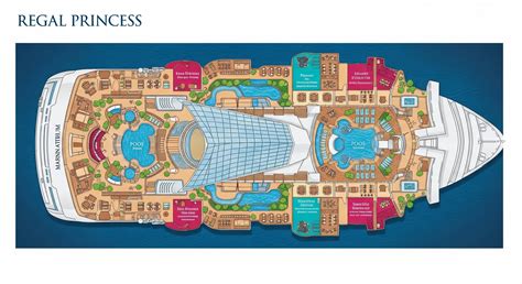 Royal Princess Deck Plan