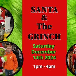Santa & The Grinch, 131 E. Prairie St., Marengo, IL, United States ...