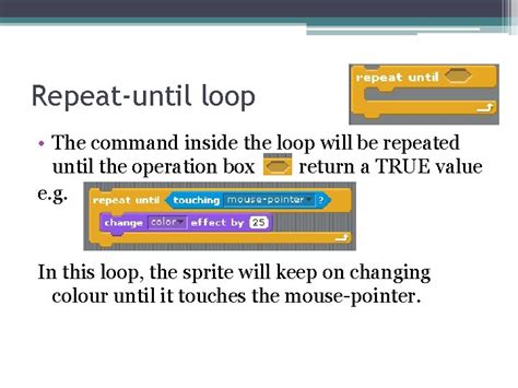 Image result for Repeat until Loop in Scratch