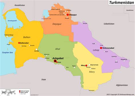 Turkmenistan On Google Maps