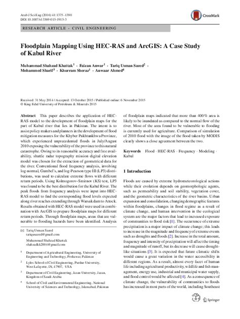 Image result for HEC-RAS Floodplain Mapping