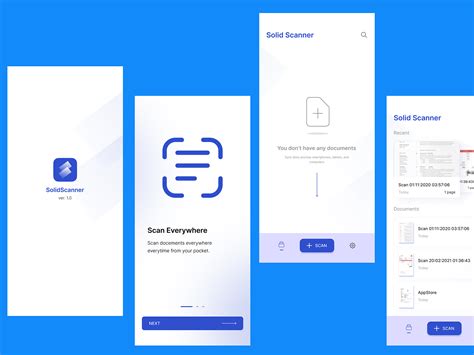 Image result for DocScanner App Design