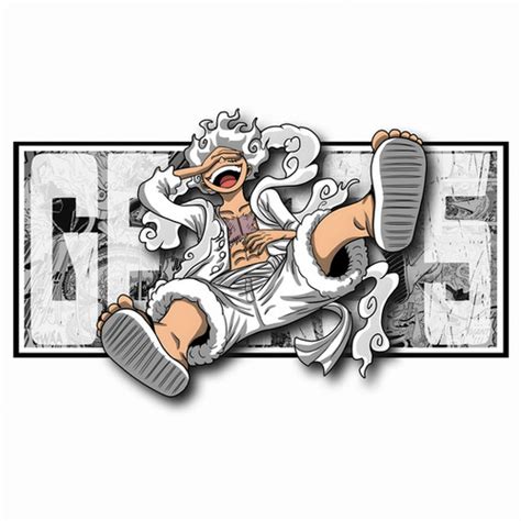 Monkey Gear 5 Cloth Sticker | Kotian