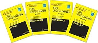 Oswaal Unsolved Paper Question Bank Class 12 English Core, Physics ...