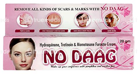 No Daag Cream 20 Gm - Uses, Side Effects, Dosage, Price | Truemeds