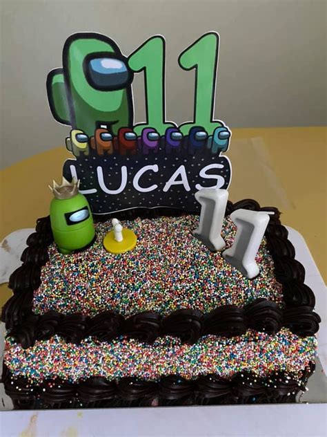 Cake Topper Inspired by Among Us Theme Personalised -any Age, or ...