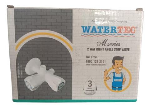 WATERTEC 2-Way Right Angled Valve Pipes (White) : Amazon.in: Home & Kitchen