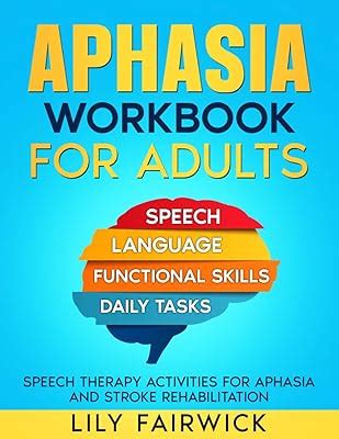 Aphasia Workbook For Adults - Large Print: Speech India | Ubuy
