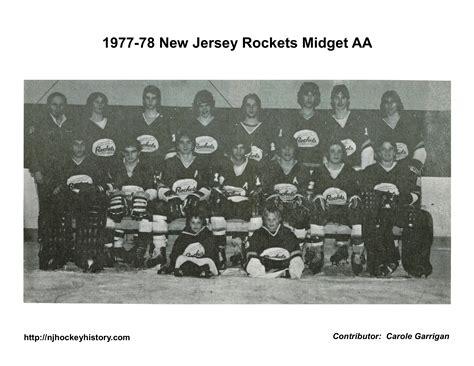 1977-78 New Jersey Rockets Midget AA | NJ Hockey History | https ...