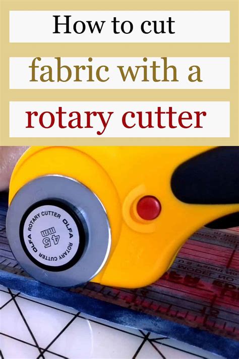 Rotary Cutter Tutorial 的图像结果