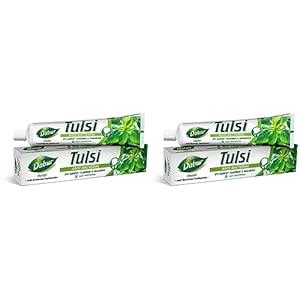 Buy Dabur Herb'l Tulsi Anti Bacterial Toothpaste - 200g | No added ...