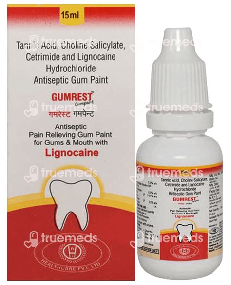 Gumrest Gum Paint 15 Ml - Uses, Side Effects, Dosage, Price | Truemeds