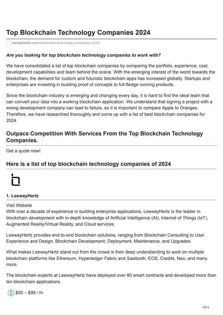 Blockchain Technology Companies 的图像结果