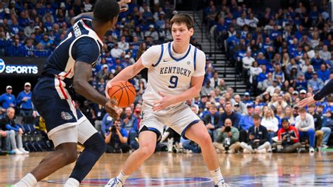 Kentucky vs Gonzaga score today, UK basketball game stats