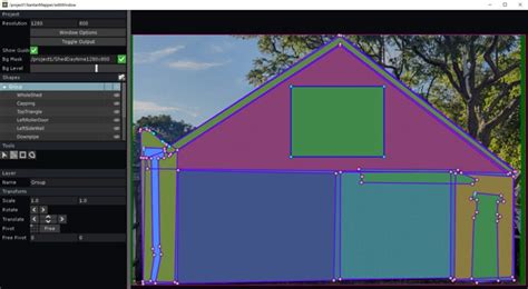 House Projection Tutorial 的图像结果