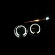 Buy Spec-D Tuning LED Halo Glossy Black Housing Smoke Lens Projector ...