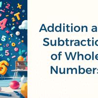 PPT: Addition and Subtraction of Whole Numbers - Year 4 Mathematics ...