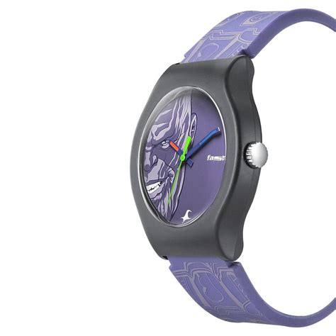 Fastrack Avengers End Game Quartz Analog Purple Dial Silicone Strap ...