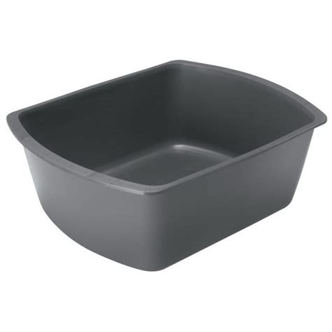Wash Basin, Graphite, 6qt | Bound Tree