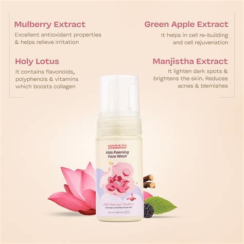 Maate Face Wash For Kids & Babies Online With Natural And Holy Lotus ...