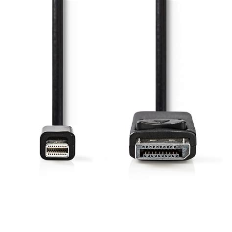 Amazon Basics 4K Mini DisplayPort To DisplayPort Cable Feet, Black ...
