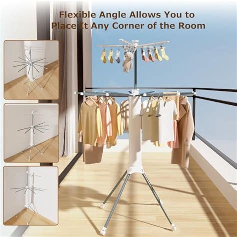 NRSUEN 2 Tier Octopus-Shaped Clothes Drying Rack with India | Ubuy