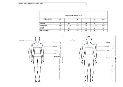 Size Chart Camp Collar Dress – johargram_JH