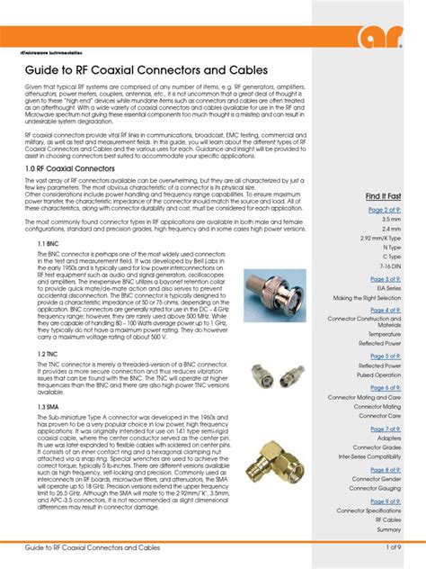 RF Coaxial Cable 的图像结果