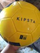 KIPSTA by Decathlon Football Ball F100 Size 5 (above 12 years) - Yellow ...