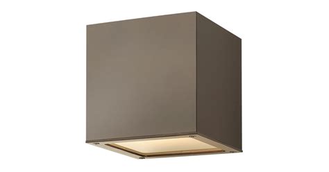Hinkley Lighting 1769BZ Kube 15 Watt 6" Tall Integrated LED Outdoor ...