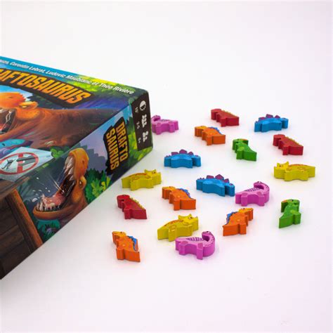 Draftosaurus + Marina + Aerial Sticker Set - Meeple Stickers