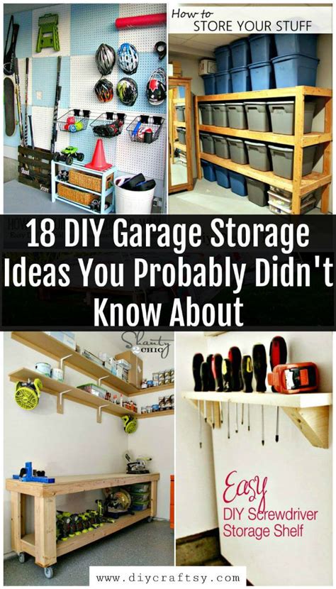 Image result for DIY Garage Storage Projects