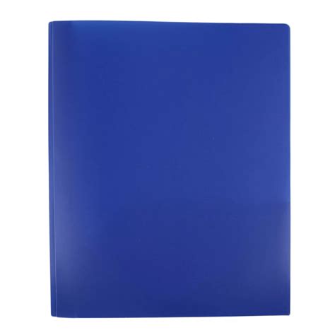 H-E-B Pocket Poly Folder with Prongs - Blue - Shop Folders at H-E-B