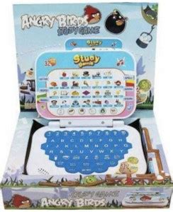 Tenmar Best Angry Birds Study Game Mini Laptop For Kids abc,123 lerning ...