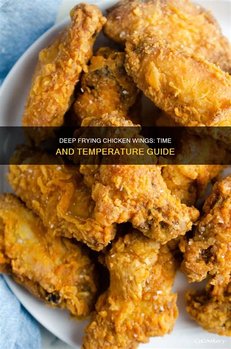 Deep Frying Chicken Wings: Time And Temperature Guide | CyCookery