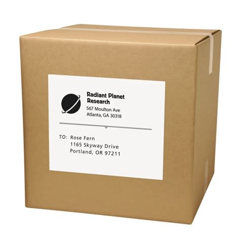 Address Labels Examples 的图像结果