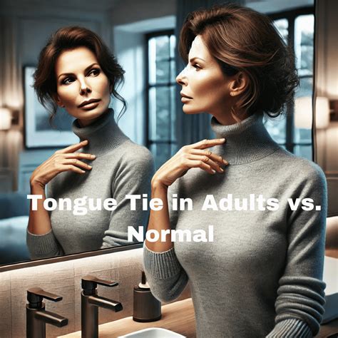 Tongue Tie in Adults vs. Normal - Lynn's Tied Together Hub