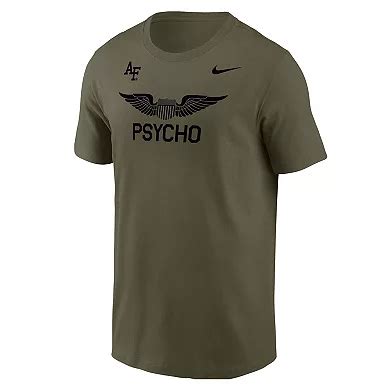Men's Nike Olive Air Force Falcons APLS Fighting Falcon Collection ...