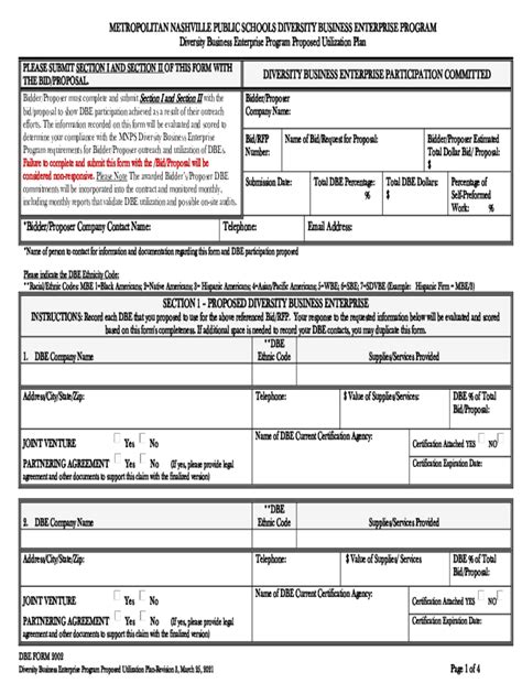 Fillable Online FORM 2 - BIDDER DBE UTILIZATION AND COMMITMENT PLAN Fax ...