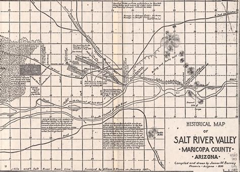 Historical Map of Salt River Valley | Arizona Memory Project
